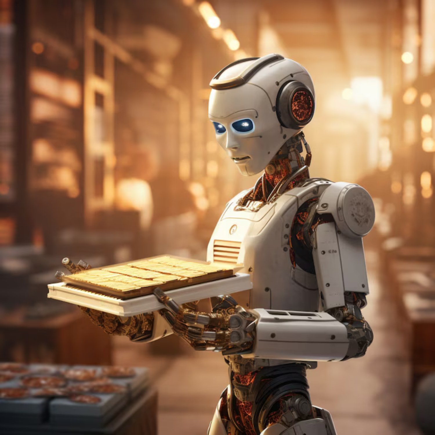 Children eating donated food